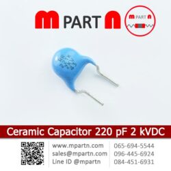 Ceramic Capacitor 220 pF 2 kVDC