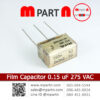 Film Capacitor 0.15 uF 275 VAC