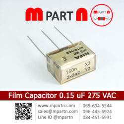 Film Capacitor 0.15 uF 275 VAC