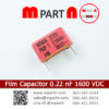 Film Capacitor 0.22 nF 1600 VDC