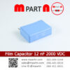 Film Capacitor 12 nF 2000 VDC