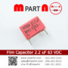 Film Capacitor 2.2 uF 63 VDC
