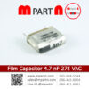 Film Capacitor 4.7 nF 275 VAC