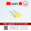 Film Capacitor 47 nF 63 VDC