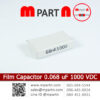 Film Capacitor 0.068 uF 1000 VDC