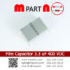 Film Capacitor 3.3 uF 400 VDC