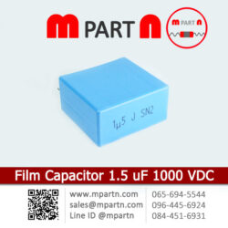Film Capacitor 1.5 uF 1000 VDC
