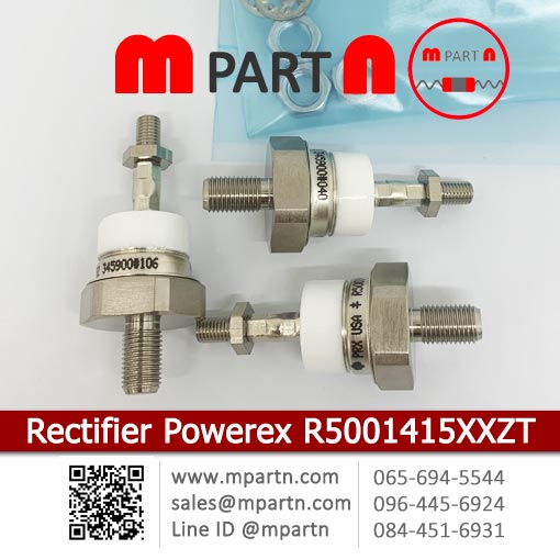 Rectifier-PDiode Rectifier R5001415XXZT Powerex Inc 1400V 150A DO-205AA DO-8 Studowerex-Inc-R5001415XXZT Diode Rectifier R5001415XXZT Powerex Inc 1400V 150A DO-205AA DO-8 Stud