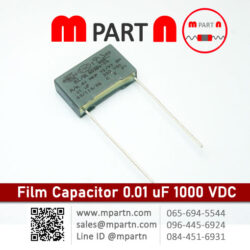 Film Capacitor 0.01 uF 1000 VDC