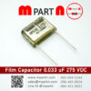 Film Capacitor 0.033 uF 275 VDC