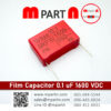 Film Capacitor 0.1 uF 1600 VDC