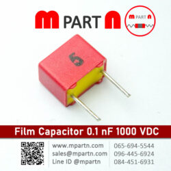 Film Capacitor 0.1 nF 1000 VDC
