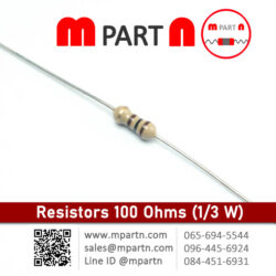 100 Ohms (1/3 W)