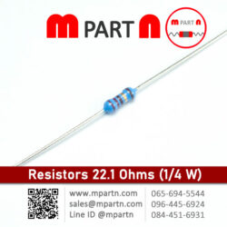 22.1 Ohms (1/4 W)