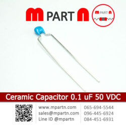 Ceramic Capacitor 0.1 uF 50 VDC
