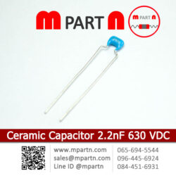 Ceramic Capacitor 2.2nF 630 VDC