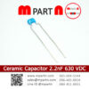 Ceramic Capacitor 2.2nF 630 VDC