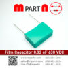 Film Capacitor 0.33 uF 630 VDC