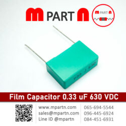 Film Capacitor 0.33 uF 630 VDC