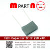 Film Capacitor 22 nF 250 VAC