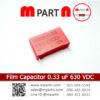 Film Capacitor 0.33 uF 630 VDC