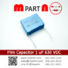 Film Capacitor 1 uF 630 VDC