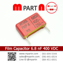 Film Capacitor 6.8 nF 400 VDC