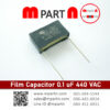 Film Capacitor 0.1 uF 440 VAC