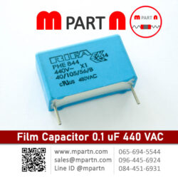 Film Capacitor 0.1 uF 440 VAC