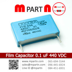 Film Capacitor 0.1 uF 440 VDC