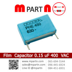 Film Capacitor 0.15 uF 400 VAC
