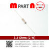 3.3 Ohms (2 W)