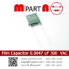 Film Capacitor 0.0047 uF 300 VAC