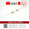Fuse 3.15 A 250 V