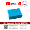 Film Capacitor 3.3 uF 305VAC