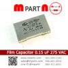 Film Capacitor 0.15 uF 275 VAC