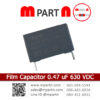 Film Capacitor 0.47 uF 630 VDC