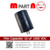 Film Capacitor 10 uF 1000 VDC