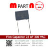 Film Capacitor 22 nF 300 VAC