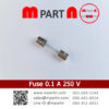 Fuse 0.1 A 250 V