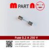 Fuse 0.2 A 250 V
