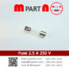 Fuse 2.5 A 250 V