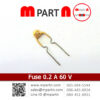 Fuse 0.2 A 60 V