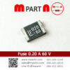 Fuse 0.20 A 60 V