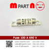 Fuse 100 A 690 V