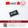 0.1 Ohms (2512)