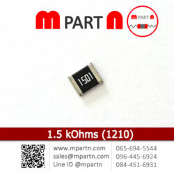 1.5 kOhms (1210)
