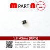 1.8 kOhms (0805)