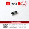 10 Ohms (1206)