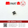 100 kOhms (1210)